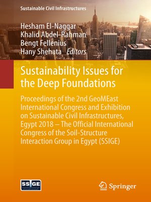 cover image of Sustainability Issues for the Deep Foundations